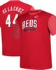 PROFILE Men's Profile Elly De La Cruz Red Cincinnati Reds Big & Tall Name & Number T-Shirt  - 1
