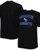 PROFILE PROFILE Men's Black Charlotte Hornets Big & Tall Heart & Soul T-Shirt  - 1