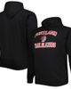 PROFILE PROFILE Men's Black Portland Trail Blazers Big & Tall Heart & Soul Pullover Hoodie  - 1
