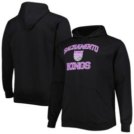 PROFILE PROFILE Men's Black Sacramento Kings Big & Tall Heart & Soul Pullover Hoodie 