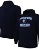 PROFILE PROFILE Men's Navy Memphis Grizzlies Big & Tall Heart & Soul Pullover Hoodie  - 1