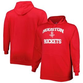 PROFILE PROFILE Men's Red Houston Rockets Big & Tall Heart & Soul Pullover Hoodie 