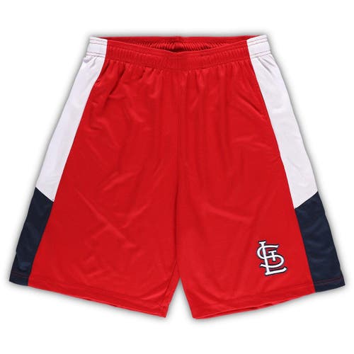 PROFILE PROFILE Men's Red St. Louis Cardinals Big & Tall Team Shorts 
