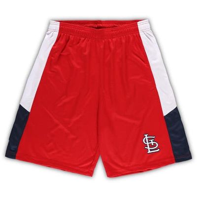 PROFILE PROFILE Men's Red St. Louis Cardinals Big & Tall Team Shorts 