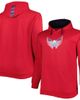 PROFILE PROFILE Men's Red Washington Capitals Big & Tall Fleece Pullover Hoodie  - 1