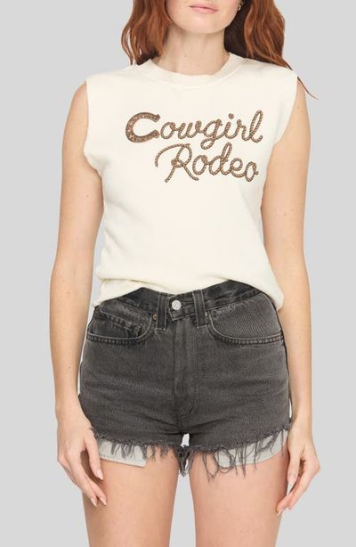 Project Social T Project Social T Cowgirl Rodeo Graphic Sleeveless Sweatshirt