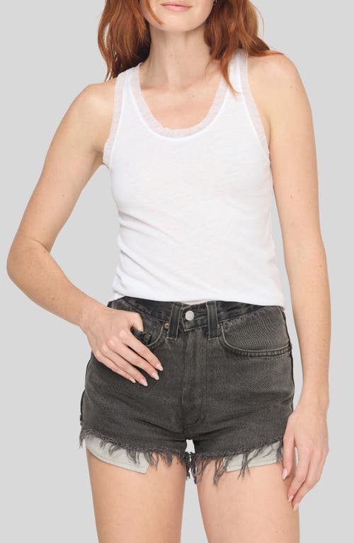 Project Social T Project Social T Misty Mesh Trim Tank