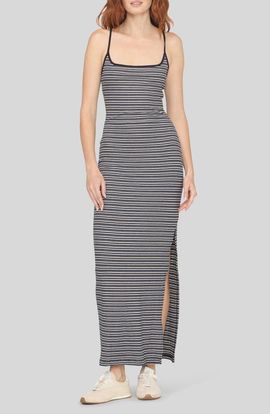 Project Social T Project Social T Rita Striped Rib Maxi Dress