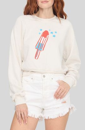 Project Social T Project Social T Rocket Pop Graphic Sweatshirt
