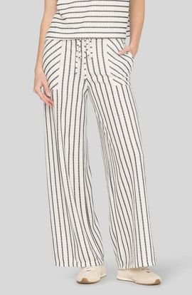 Project Social T Project Social T Zadie Striped Wide Leg Pants