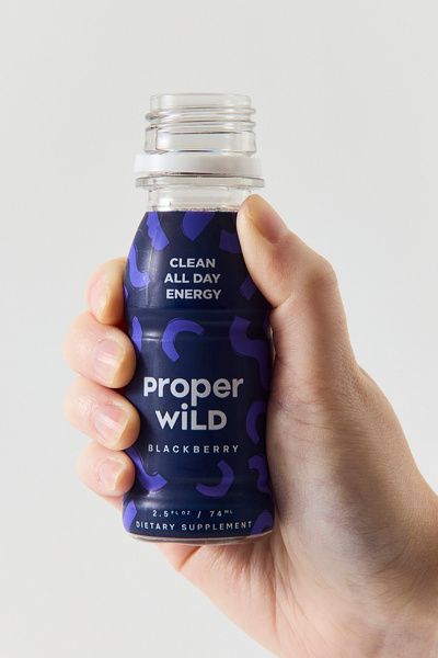 Proper Wild Proper Wild Plant-Based Clean Energy Drink Dietary Supplement in Blackberry at Urban Outfitters