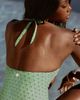 PS by Cupshe PS by Cupshe Emerald Geo Halter One-Piece Swimsuit - 4