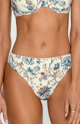 PS by Cupshe PS by Cupshe Floral Mid-Rise Bikini Bottom