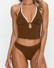 PS by Cupshe PS by Cupshe Halter High Leg Tankini Set - 1