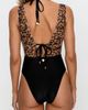 PS by Cupshe PS by Cupshe Lunara Multi-Way Leopard Mesh Swim Set - 3