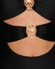 PS by Cupshe PS by Cupshe Midnight Glam Detachable Halter Monokini - 5