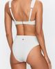 PS by Cupshe PS by Cupshe Striped Cutout High-Waisted Bikini Set - 3