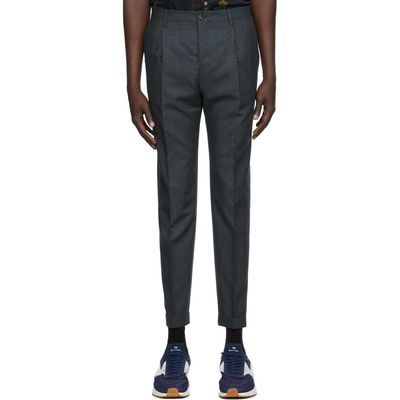 PS by Paul Smith PS by Paul Smith Navy Check Trousers