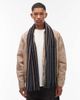PS Paul Smith Paul Smith striped scarf in black - 1