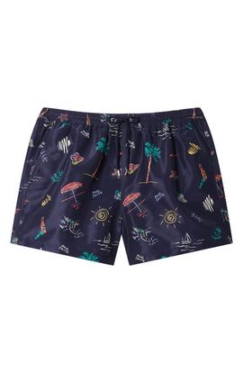 PS Paul Smith PS Paul Smith Beach Scene Swim Trunks