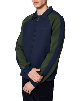 Ps Paul Smith Ps Paul Smith Bold Stripe Cotton Blend Zip Jacket