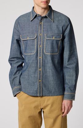 PS Paul Smith PS Paul Smith Contrast Stitch Cotton Shirt