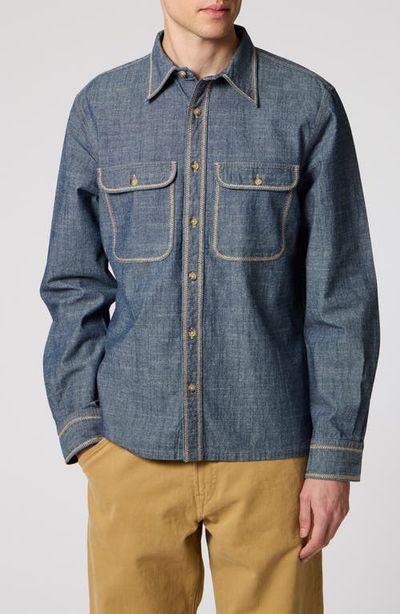 PS Paul Smith PS Paul Smith Contrast Stitch Cotton Shirt