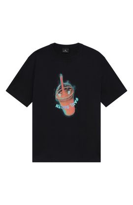 PS Paul Smith PS Paul Smith Drink Graphic Organic Cotton T-Shirt