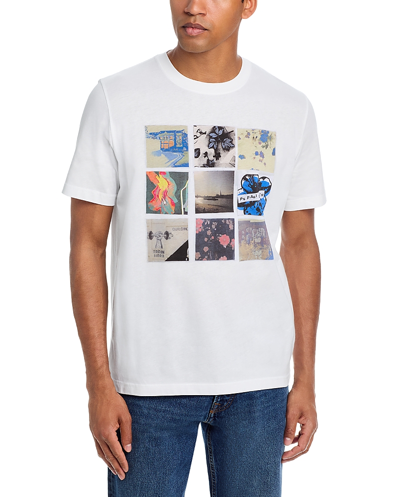 Ps Paul Smith Ps Paul Smith Floral Landscape Graphic T-Shirt