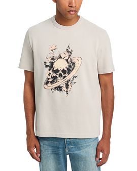 Ps Paul Smith Ps Paul Smith Floral Skull Graphic T-Shirt
