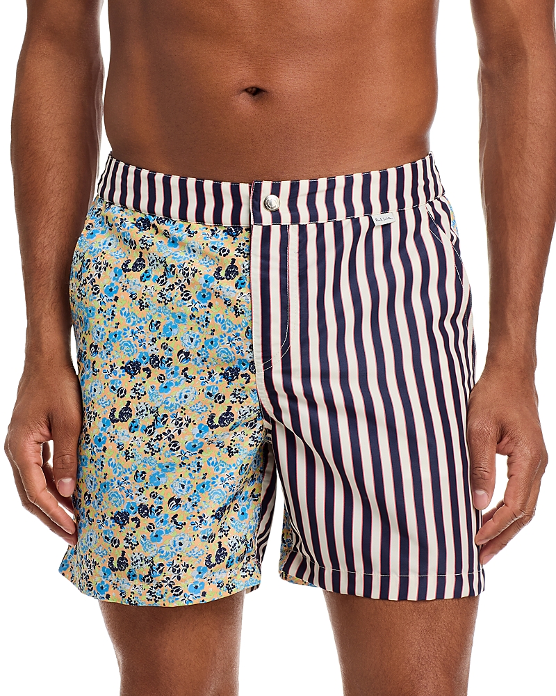 Ps Paul Smith Ps Paul Smith Henry Pool Mixed Pattern 5.25 Swim Shorts