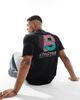 PS Paul Smith PS Paul Smith regular fit athletic logo t-shirt in black - 1