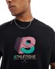 PS Paul Smith PS Paul Smith regular fit athletic logo t-shirt in black - 4