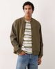 PS Paul Smith PS Paul Smith regular fit bomber jacket in khaki green - 1