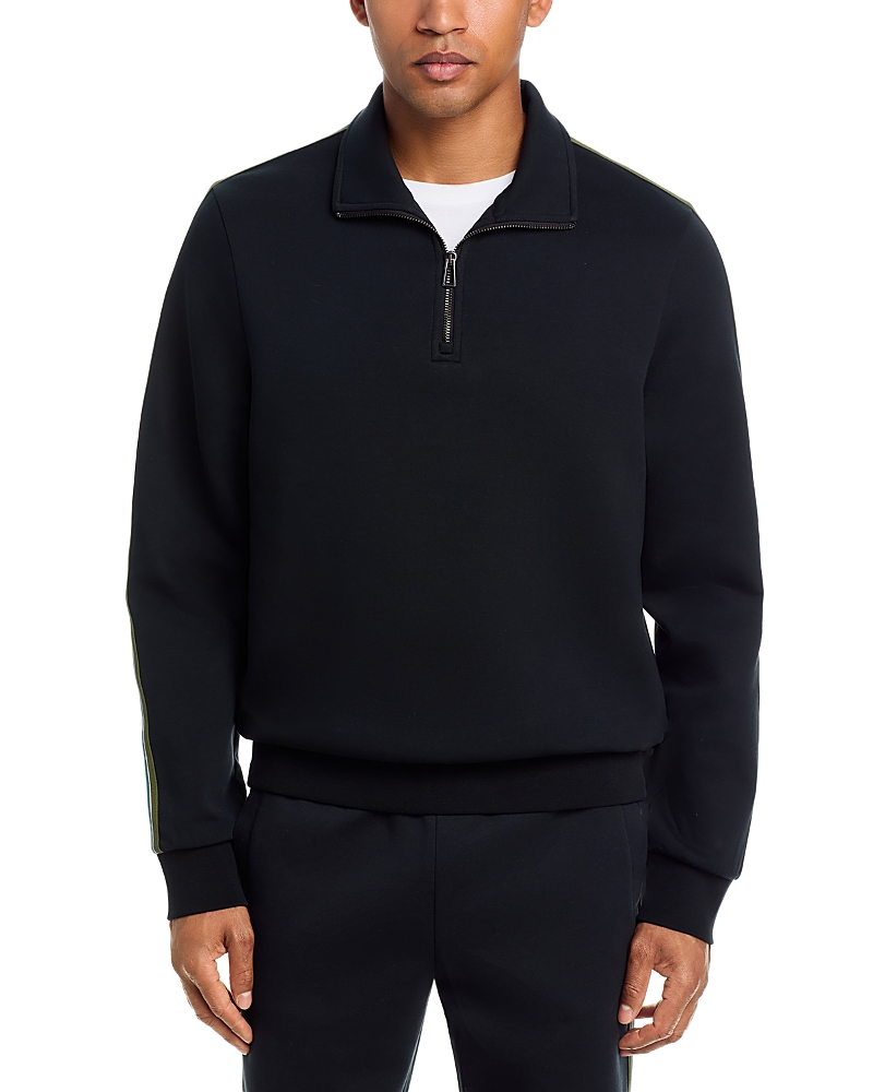 Ps Paul Smith Ps Paul Smith Regular Fit Quarter Zip Sweatshirt