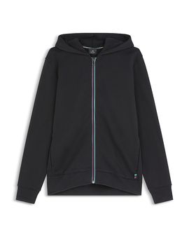 Ps Paul Smith Ps Paul Smith Regular Fit Striped Zip Hoodie