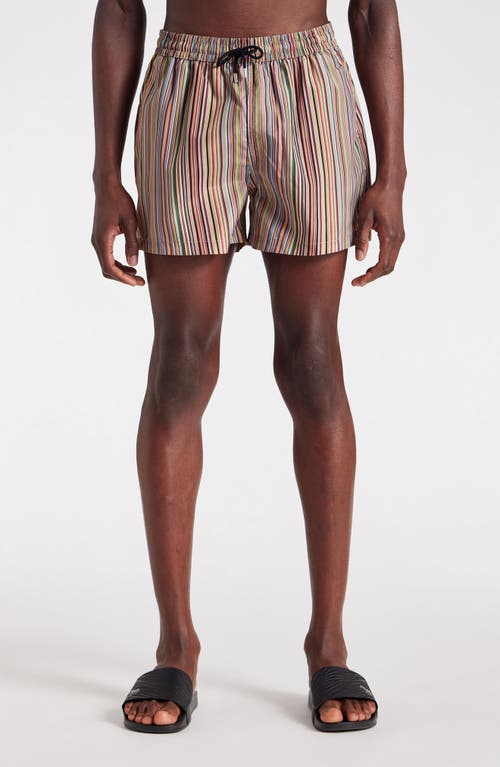 PS Paul Smith PS Paul Smith Signature Striped Swim Trunks