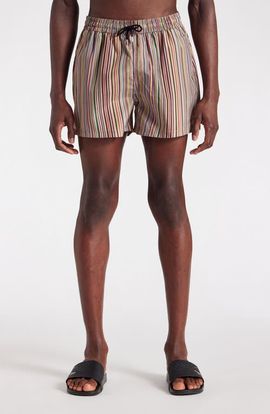 PS Paul Smith PS Paul Smith Signature Striped Swim Trunks