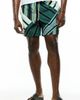 Psycho Bunny Psycho Bunny Drew All Over Print Swim Trunks - 1