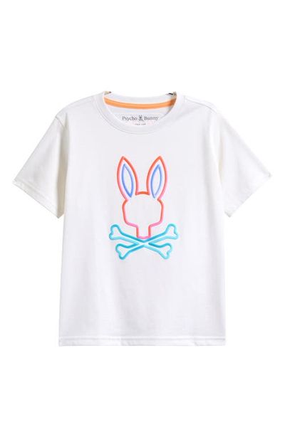 Psycho Bunny Psycho Bunny Kids' Dayton Pima Cotton Graphic T-Shirt