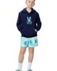 Psycho Bunny Psycho Bunny Kids' Ethan Allover Print Swim Trunks - 3