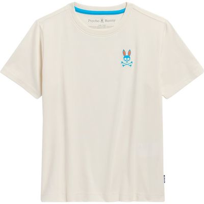 Psycho Bunny Psycho Bunny Kids' Frank Back Pima Cotton Graphic T-Shirt