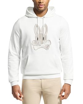 Psycho Bunny Psycho Bunny New Castle Embroidered French Terry Hoodie