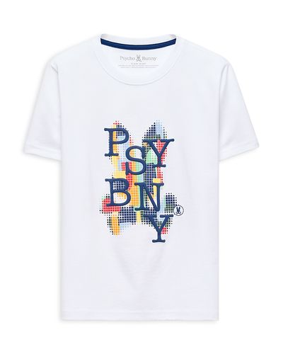 Psycho Bunny Psycho Bunny Unisex Wes Cotton Tee