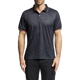 Psycho Bunny Psycho Bunny Winston Print Sport Polo