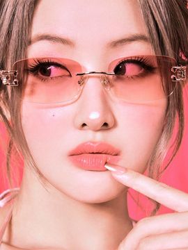 PUBLIC BEACON Rimless Square Metal Eyewear (KITCH C2)