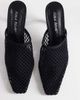 Public Desire Public Desire Ada mesh heeled mules in black - 4