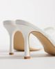 Public Desire Public Desire Ada mesh heeled mules in white - 4