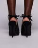 Public Desire Public Desire Adina slingback heeled shoes in black polka dot - 4