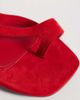 Public Desire Public Desire Brynne flat sandals in red suedette - 4